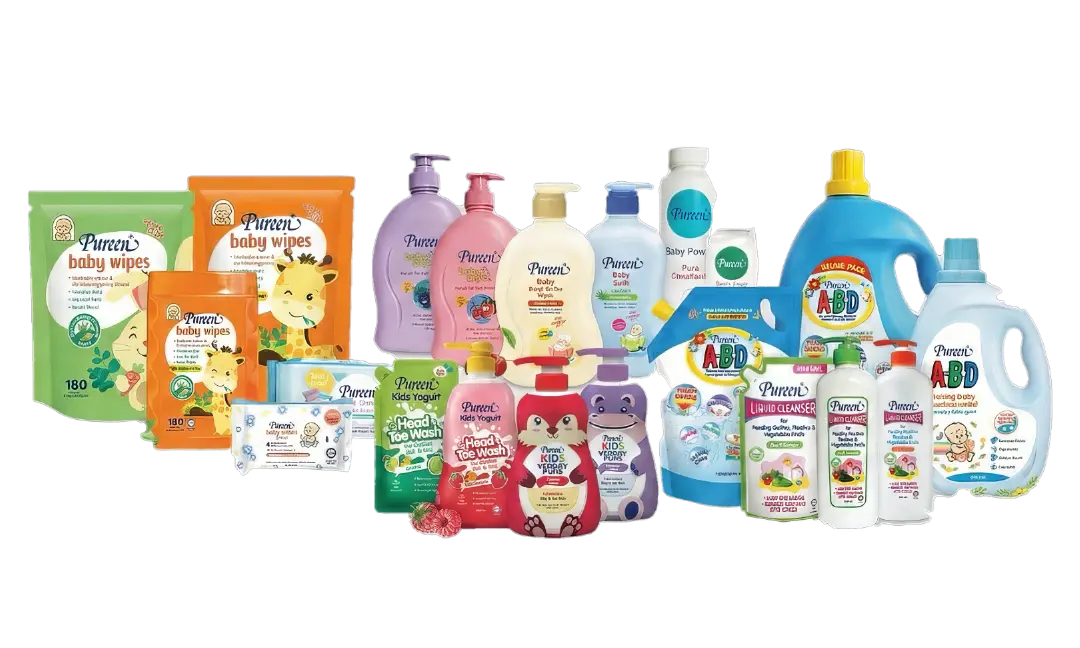 Các sản phẩm chăm sóc Pureen dành cho gia đình